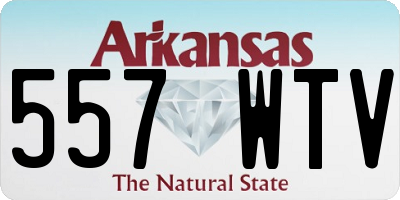 AR license plate 557WTV