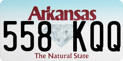 AR license plate 558KQQ