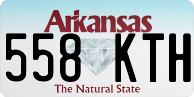 AR license plate 558KTH