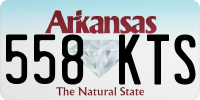 AR license plate 558KTS