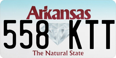 AR license plate 558KTT