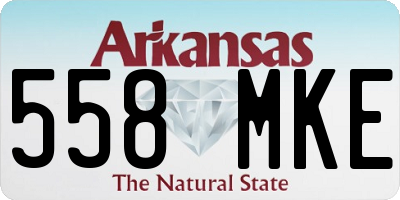 AR license plate 558MKE