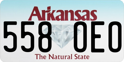 AR license plate 558OEO