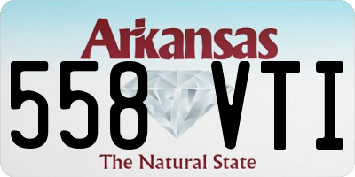 AR license plate 558VTI