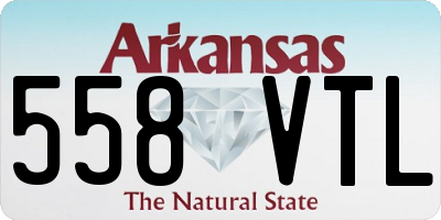 AR license plate 558VTL
