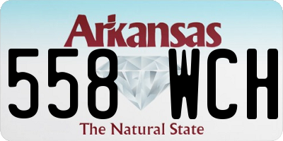 AR license plate 558WCH