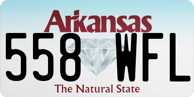 AR license plate 558WFL