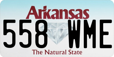AR license plate 558WME