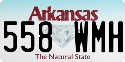 AR license plate 558WMH