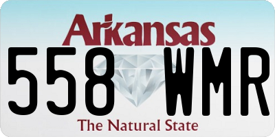 AR license plate 558WMR