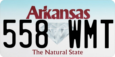 AR license plate 558WMT