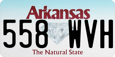 AR license plate 558WVH