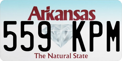 AR license plate 559KPM