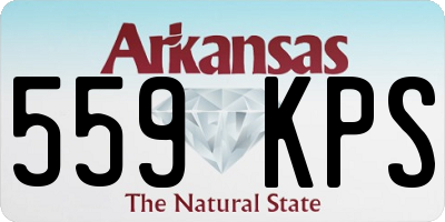 AR license plate 559KPS