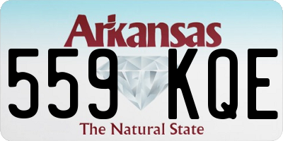 AR license plate 559KQE