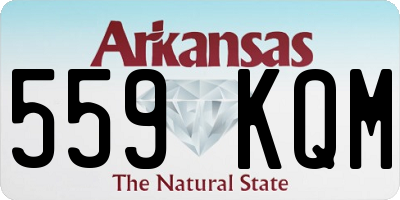 AR license plate 559KQM