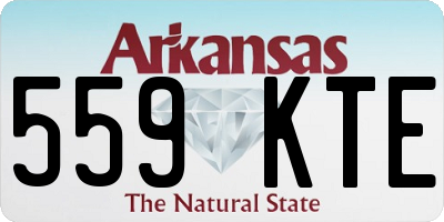 AR license plate 559KTE