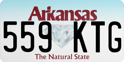 AR license plate 559KTG
