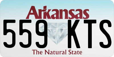 AR license plate 559KTS