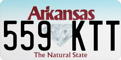 AR license plate 559KTT