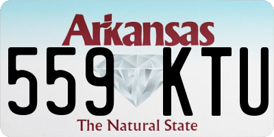 AR license plate 559KTU