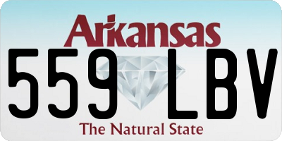 AR license plate 559LBV
