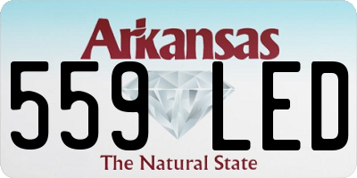 AR license plate 559LED