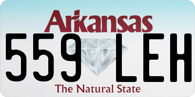 AR license plate 559LEH