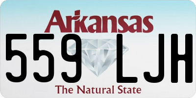 AR license plate 559LJH