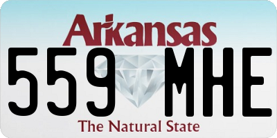 AR license plate 559MHE
