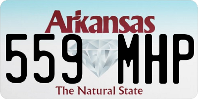 AR license plate 559MHP