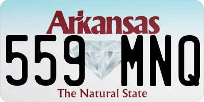 AR license plate 559MNQ