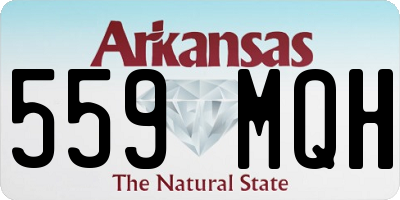 AR license plate 559MQH