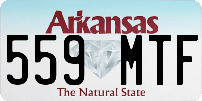AR license plate 559MTF