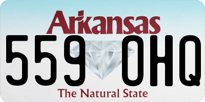 AR license plate 559OHQ