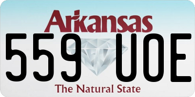 AR license plate 559UOE