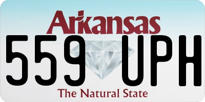 AR license plate 559UPH