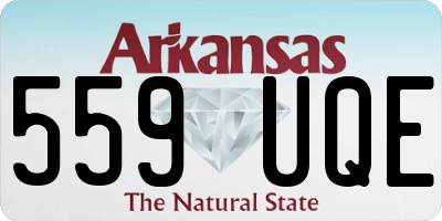 AR license plate 559UQE
