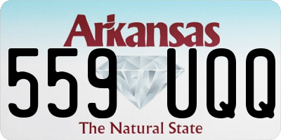 AR license plate 559UQQ
