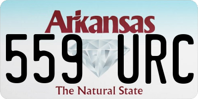 AR license plate 559URC