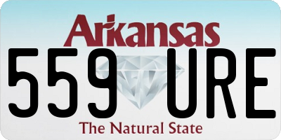 AR license plate 559URE