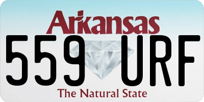 AR license plate 559URF
