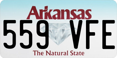 AR license plate 559VFE