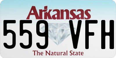 AR license plate 559VFH