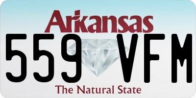 AR license plate 559VFM