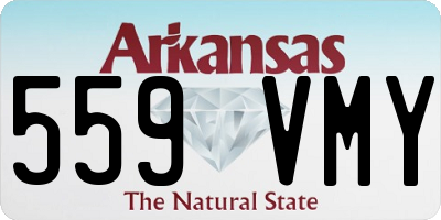AR license plate 559VMY