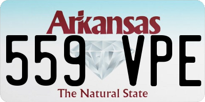 AR license plate 559VPE