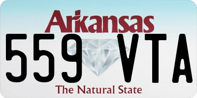 AR license plate 559VTA