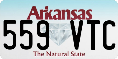AR license plate 559VTC