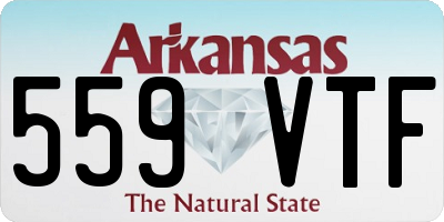 AR license plate 559VTF